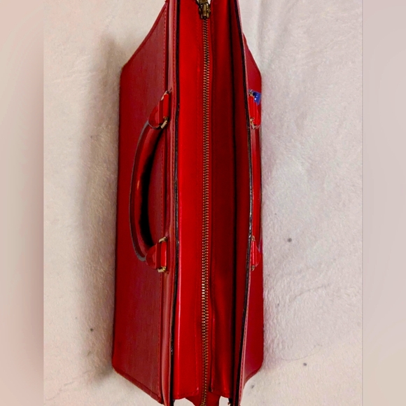 Authentic Louis Vuitton Red Epi Riviera Bag - Picture 9 of 15